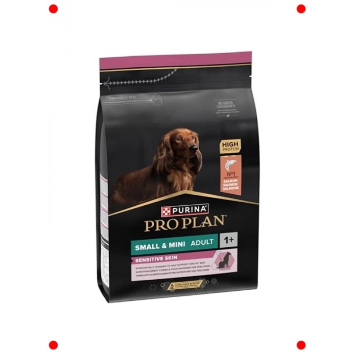 Küçük Irk Yetişkin Somonlu Köpek Maması, 3 kg