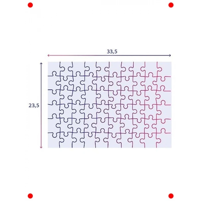 Küçük Kahramanlar 60 Parça Yapboz