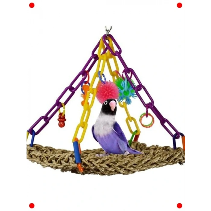 Küçük Kuşlar İçin Uçan Trapez Oyuncağı