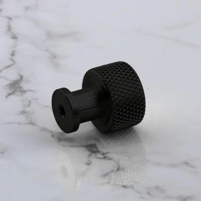 Küçük Metal Çekmece Kulp, Siyah Renk, Mutfak İçin