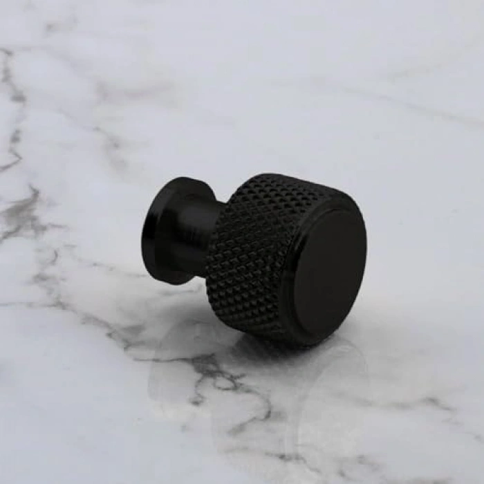 Küçük Metal Çekmece Kulp, Siyah Renk, Mutfak İçin