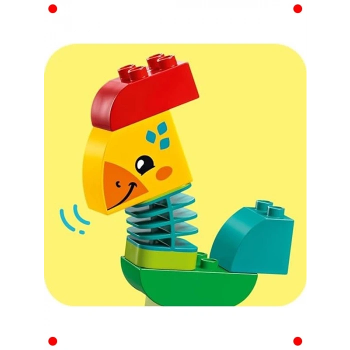 Küçükler İçin Hayvan Temalı Tren Seti (19 Parça)