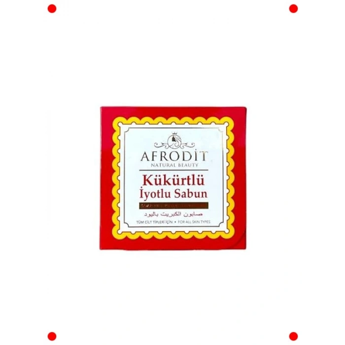 Kükürtlü İyotlu Sabun (Tüm Cilt Tipleri, 100 gr)