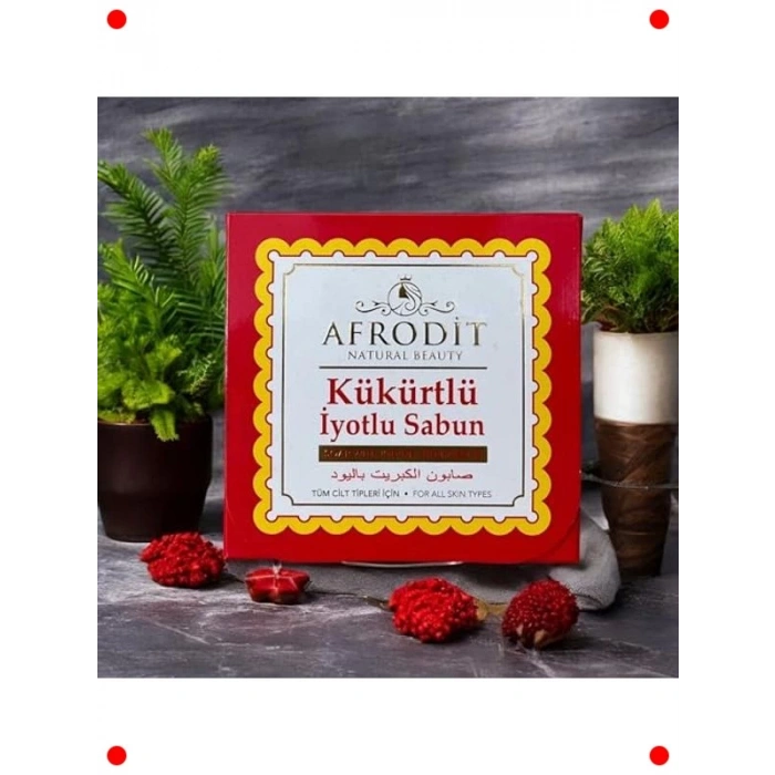 Kükürtlü İyotlu Sabun (Tüm Cilt Tipleri, 100 gr)