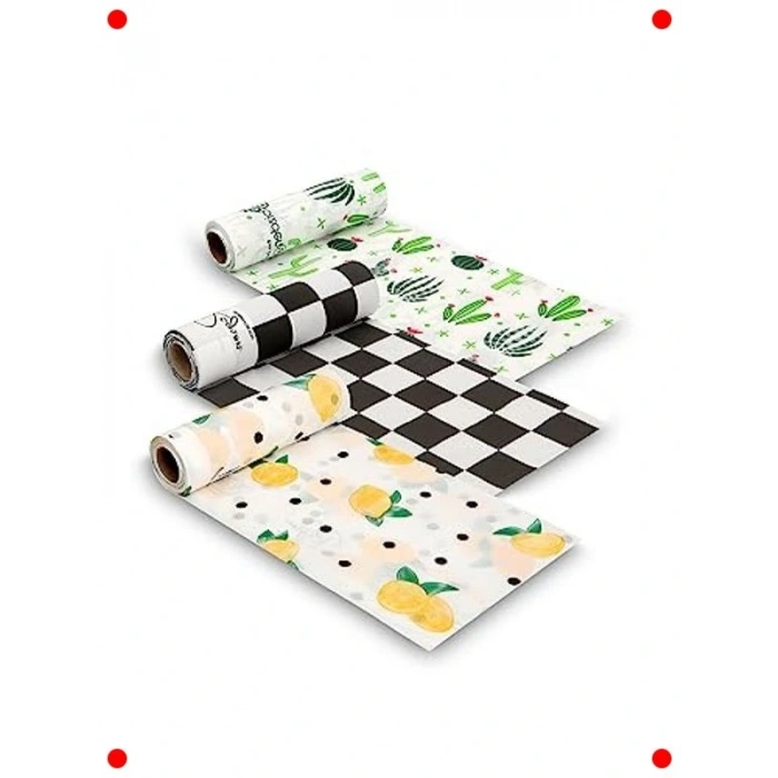 Kullan At Sıvı Geçirmez Piknik Masa Örtüsü (3 Rulo)