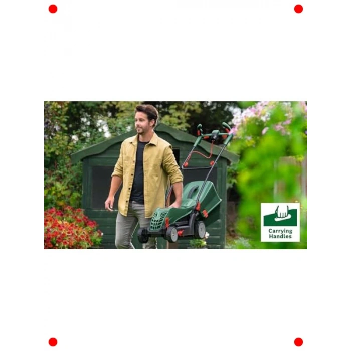 Kullanışlı Elektrikli Çim Biçme Makinesi