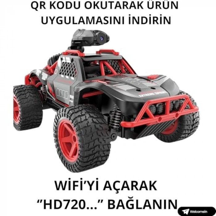 Kumandalı 1:16 Ölçekli Drift Araba, Wifi Özellikli