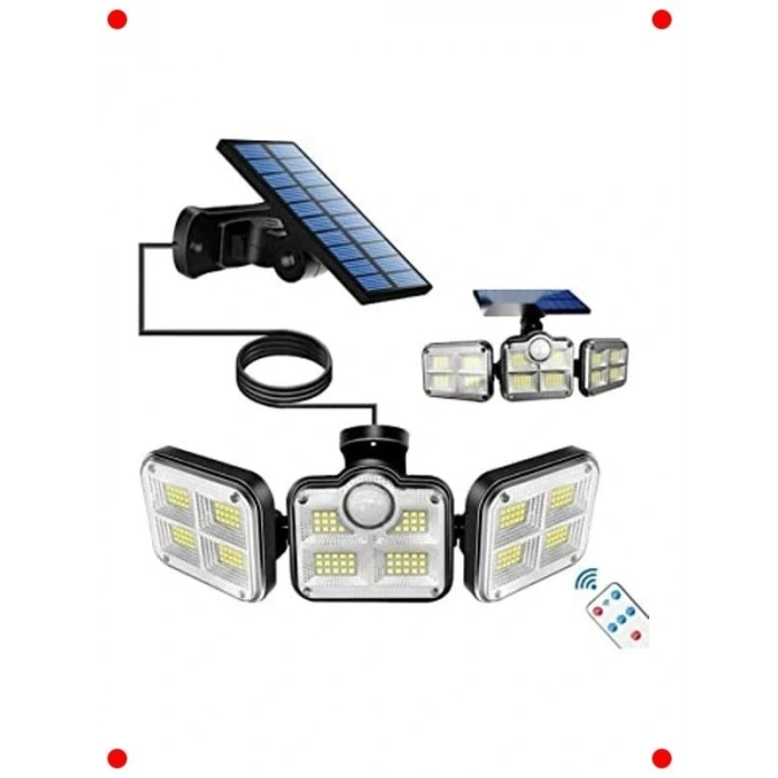 Kumandalı  Hareket Sensörlü Dış Mekan Lamba