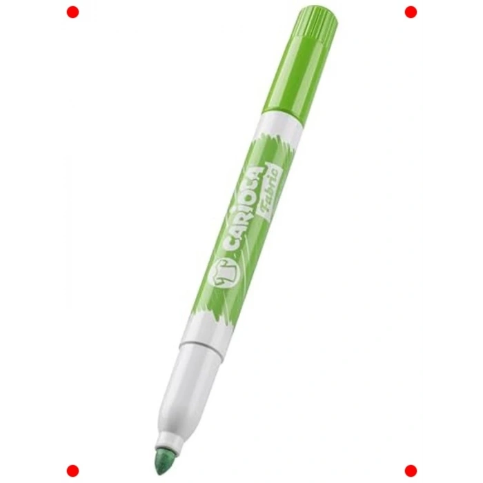 Kumaş Boya Kalemi Seti, Maxi Boy, 6 Renk, Keçeli