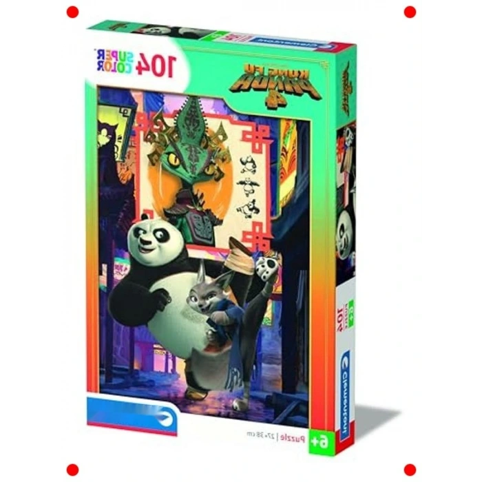 Kung Fu Panda Yapbozu (104 Parça)
