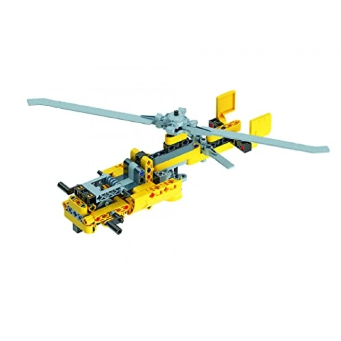 Kurtarma Helikopteri ile Eğlenceli Mekanik Eğitim Seti