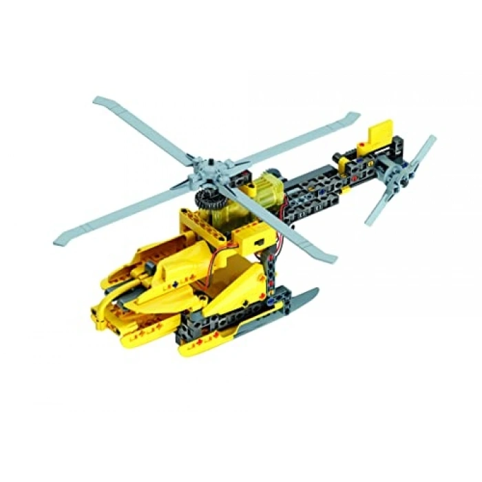 Kurtarma Helikopteri ile Eğlenceli Mekanik Eğitim Seti