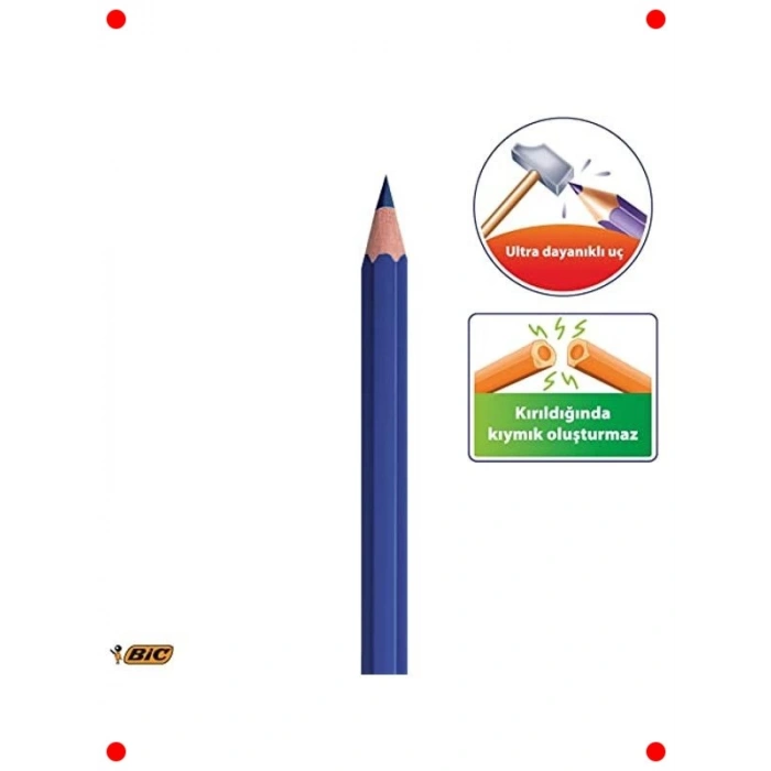 Kuru Boya Kalemi Seti (12+1) - Metal Saklama Tüpü