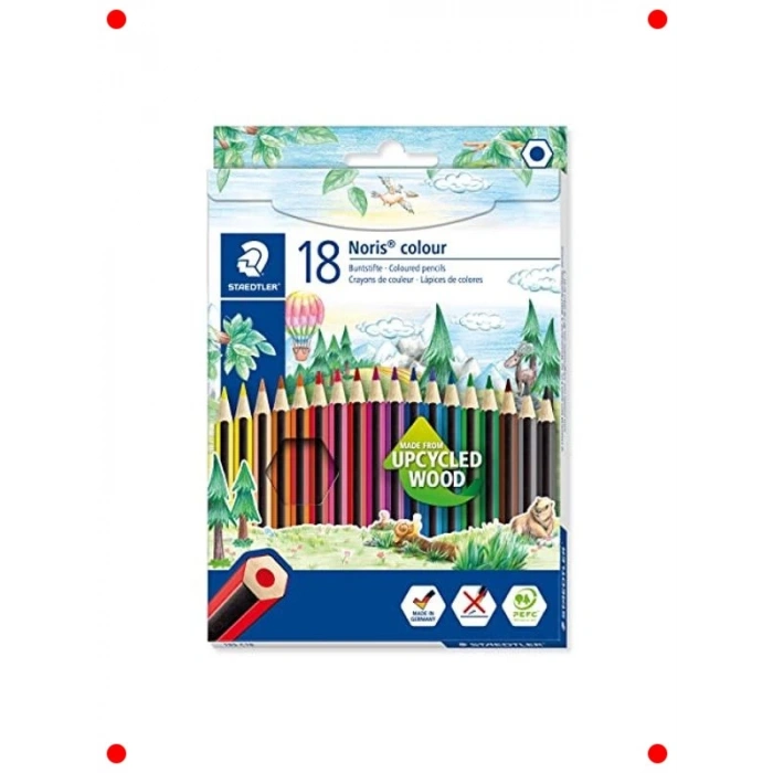 Kuru Boya Kalemi Seti - 18 Renk