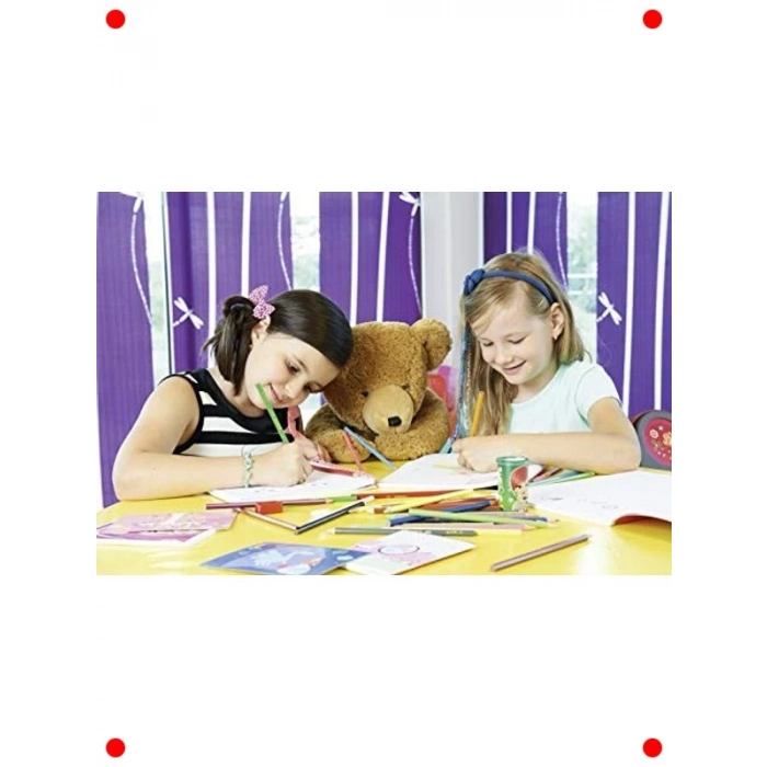 Kuru Boya Kalemi Seti - 24 Renk