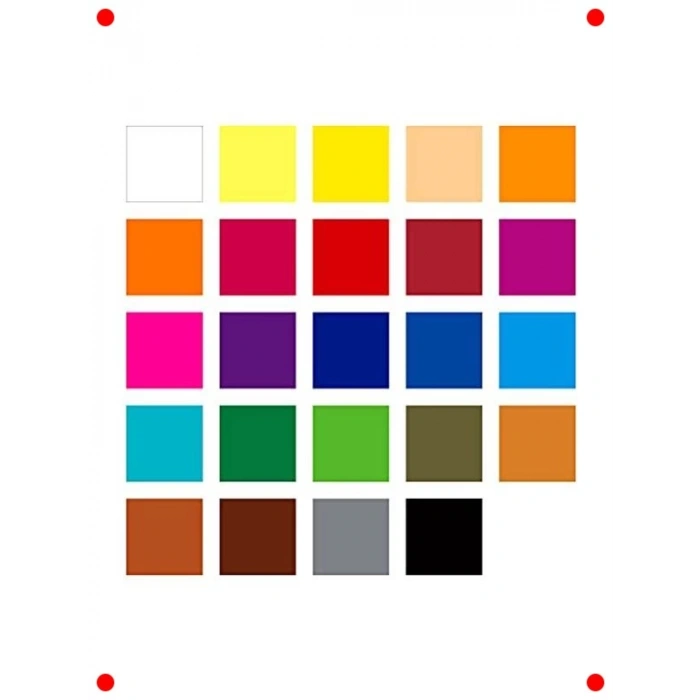 Kuru Boya Kalemi Seti - 24 Renk