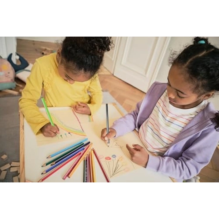 Kuru Kalem Seti, 18 Farklı Renk Seçeneği