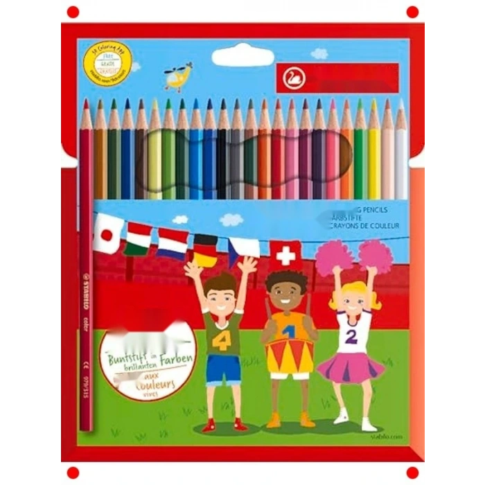 Kuru  Kalemi Seti - 24 Renk