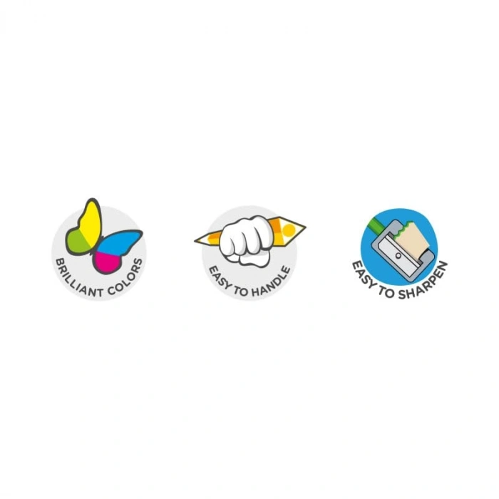 Kuru Pastel Renk Seti, 24lü Kalite Seçeneği