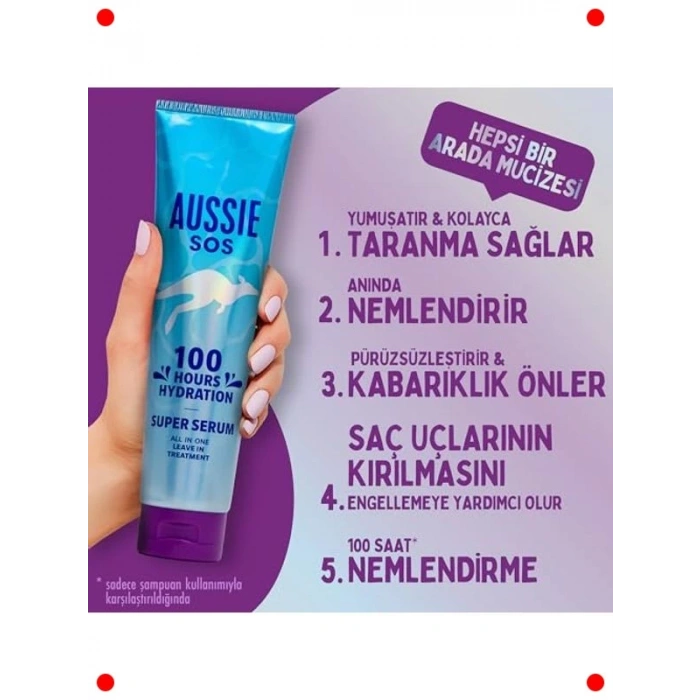 Kuru Saçlar İçin Durulanmayan Nemlendirici Serum 160 ml