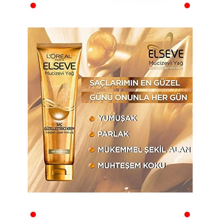 Kuru & Sert Saçlar İçin Mucizevi Onarıcı Saç Kremi 150 ml