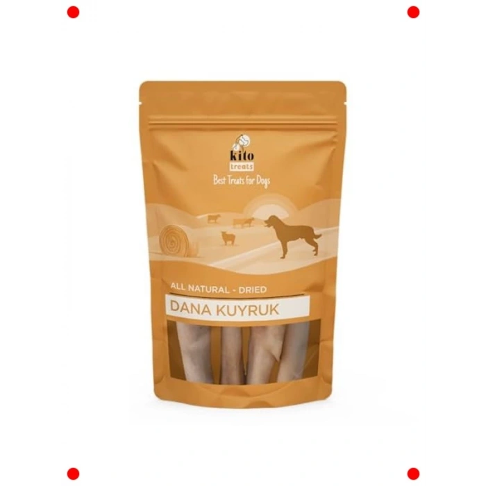 Kurutulmuş Dana Kuyruk Çiğnemelik Köpek Ödülü 100 gr