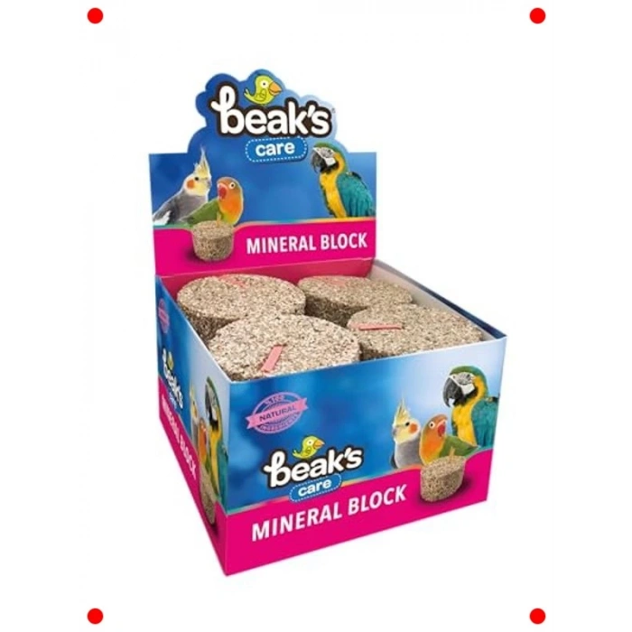 Kuşlar İçin Büyük Boy Mineral Blok 8 Adet