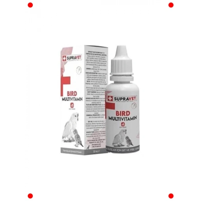 Kuşlar İçin Multi Vitamin Takviyesi 30 ml