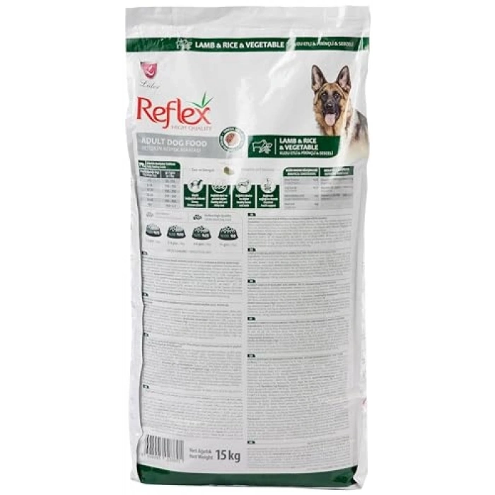 Kuzu Etli Pirinçli Yetişkin Köpek Maması, 15 kg