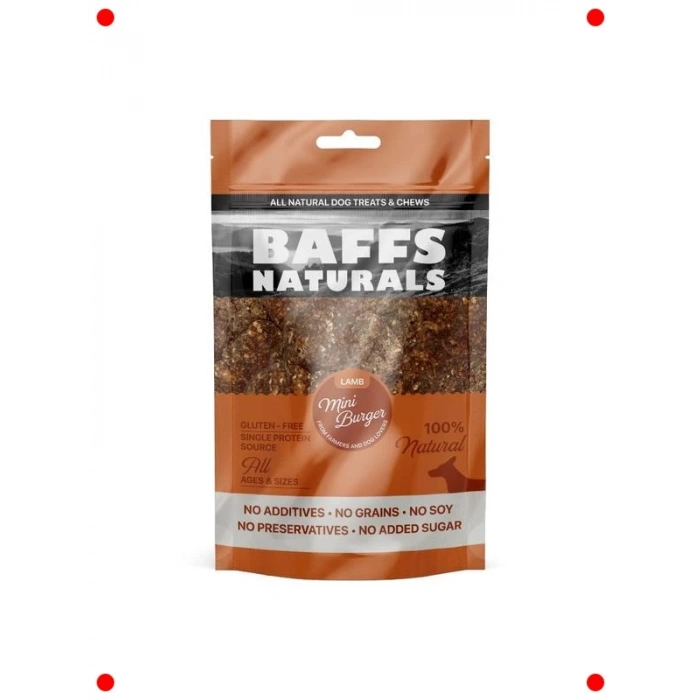 Kuzu Mini Burger Köpek Ödülü (100 gr)