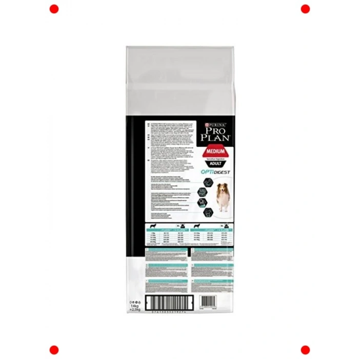 Kuzulu Orta Irk Yetişkin Kuru Köpek Maması - 16.5 Kg