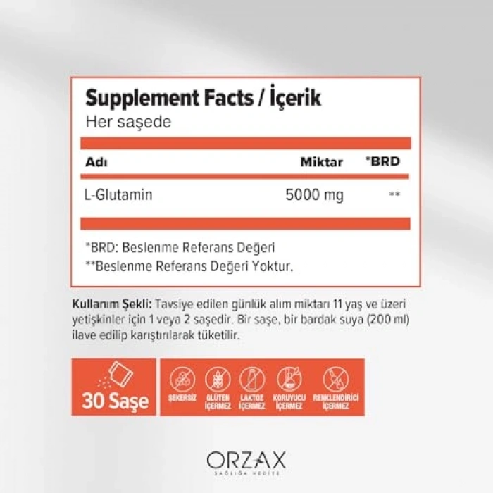 L-Glutamin 500 Mg, 60 Adet