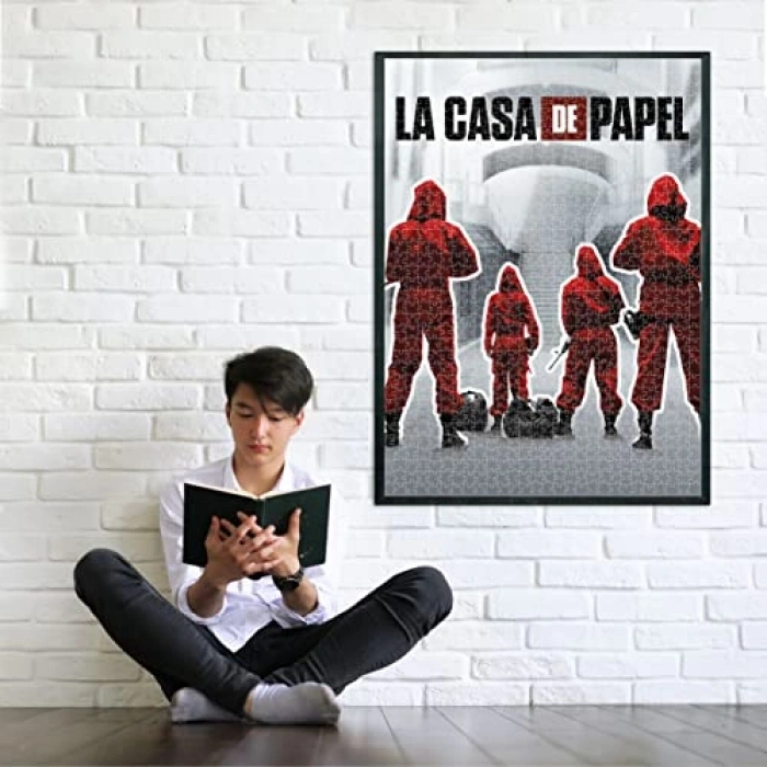 La Casa De Papel Temalı 1000 Parça Yetişkin Puzzle