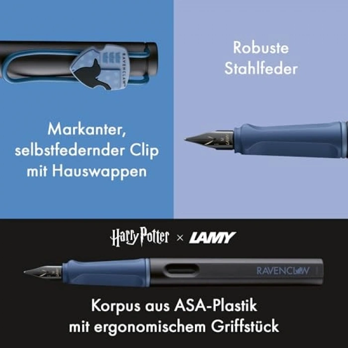 Lamy Safari Harry Potter Dolma m Ravenclaw EF Uç