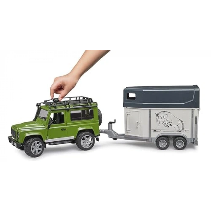 - Land Rover Arazi Aracı & At Nakil Aracı Ölçekli Model