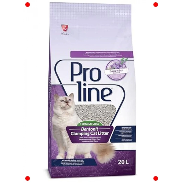 Lavanta Kokulu Bentonit Kedi Kumu (20 L)