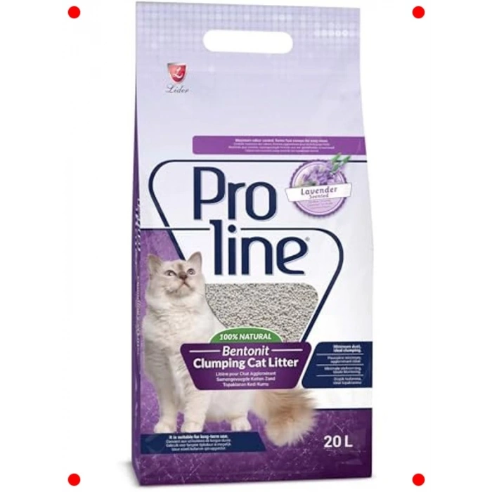 Lavanta Kokulu Bentonit Kedi Kumu (20 L)