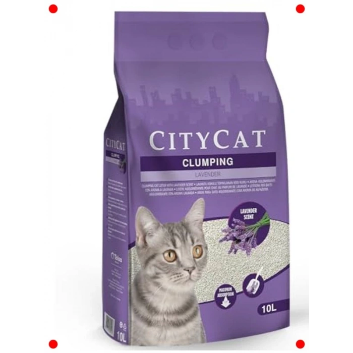 Lavanta Kokulu Topaklanan Kedi Kumu 10 Lt