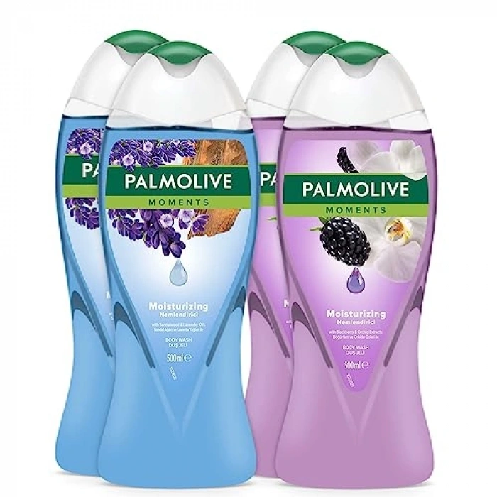 Lavanta ve Böğürtlen İçeren Nemlendirici Duş Jeli, 2000 ml