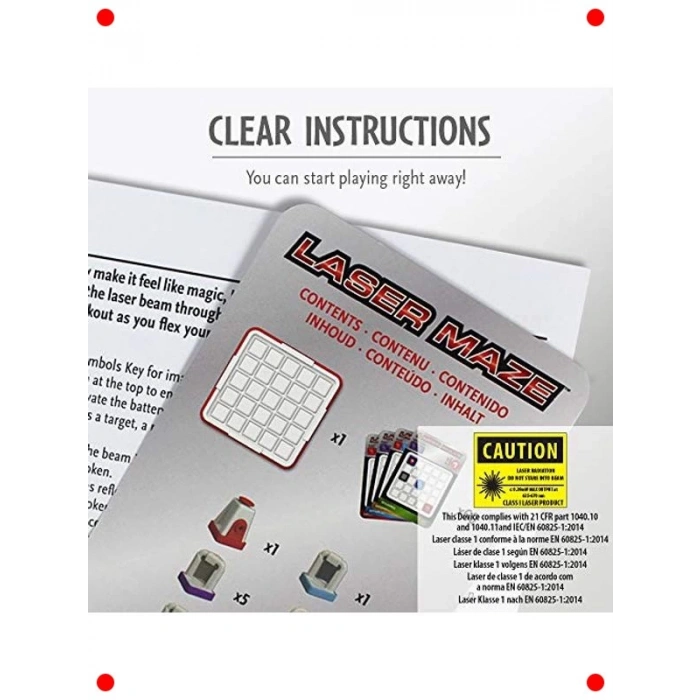 Lazer Labirent Zeka Oyunu - 76340