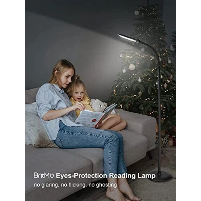 LED Ayaklı Lamba, Modern İç Mekan Aydınlatma, 5 Kademeli