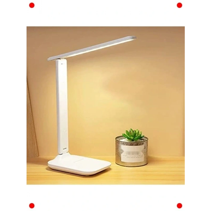LED Çalışma Lambası: 3 Renk, 10 Parlaklık, Dokunmatik