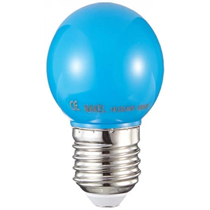 Led Gece Lambası, 1 W, Mavi