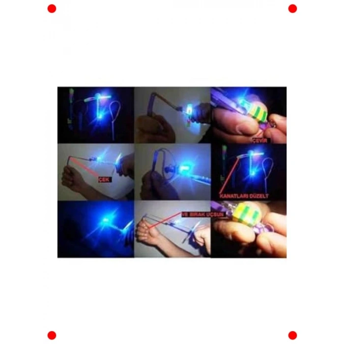 LED Işıklı Eğlenceli Oyuncak Sapan - Dış Mekan