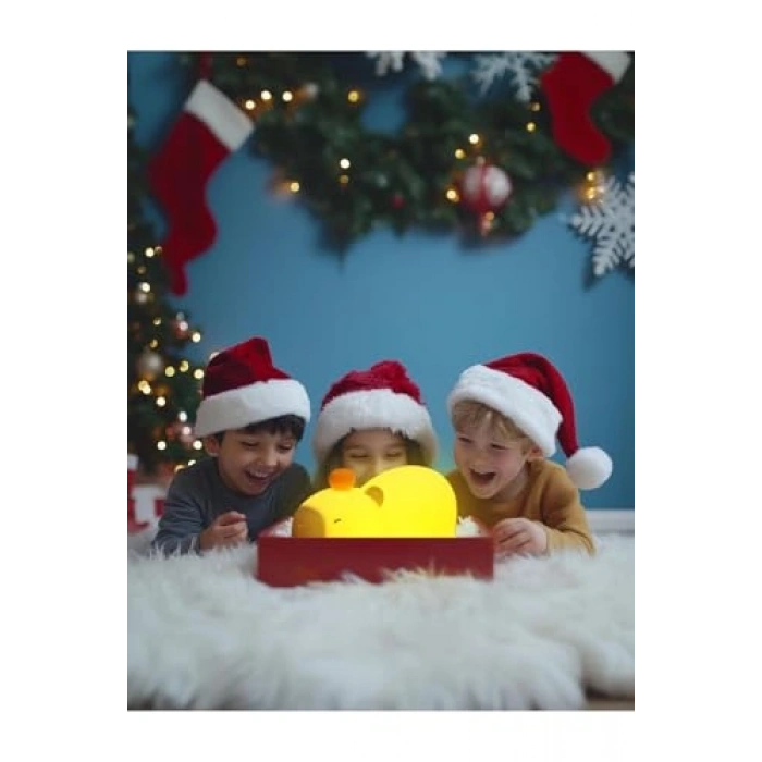 LED Işıklı Kapibara Gece Lambası, Şirin Tasarım