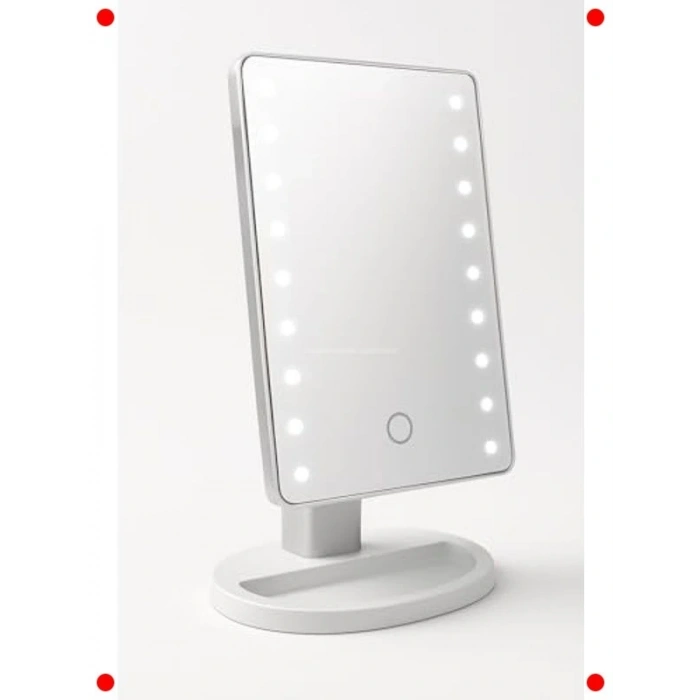 LED Işıklı Makyaj Aynası Dokunmatik 3 Işık Modlu