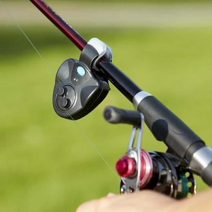 LED Işıklı Olta Alarmı, Klipsli ve Evrensel Uyumlu