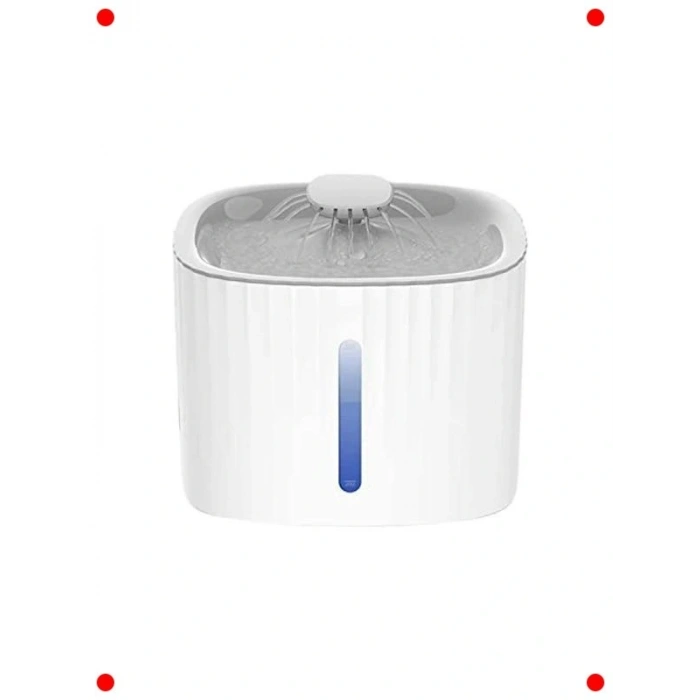 LED Işıklı Otomatik Evcil Hayvan Su Pınarı - 3 L