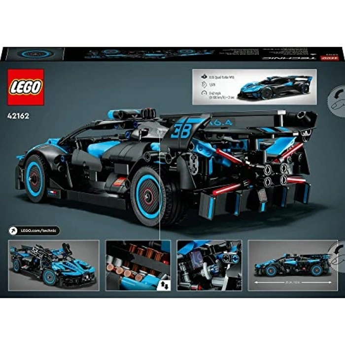 LEGO Technic 42162 Butti Bolide Agile Blue (905 Parça)