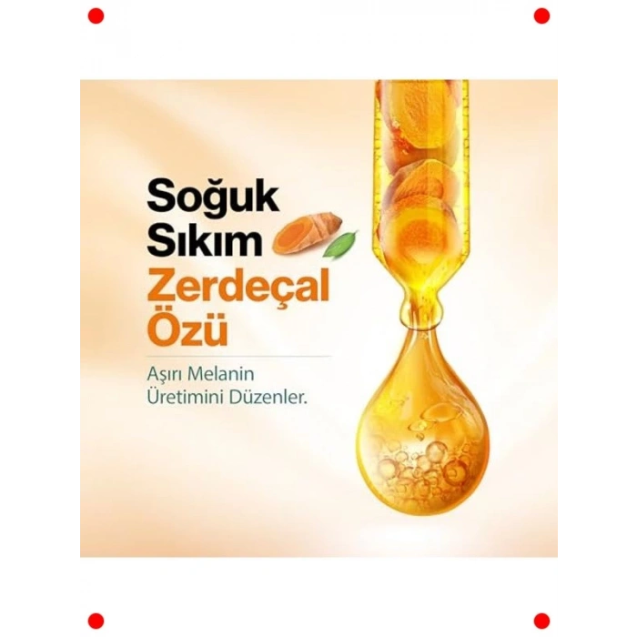 Leke Karşıtı Zerdeçal Özlü Cilt Serumu 30ml